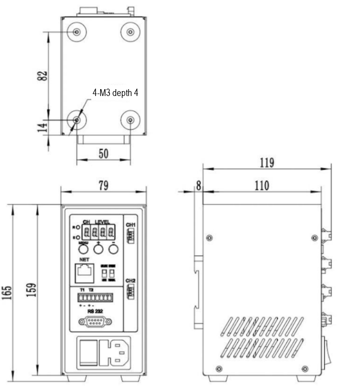 LS-CTL-0216 dimensions (mm)