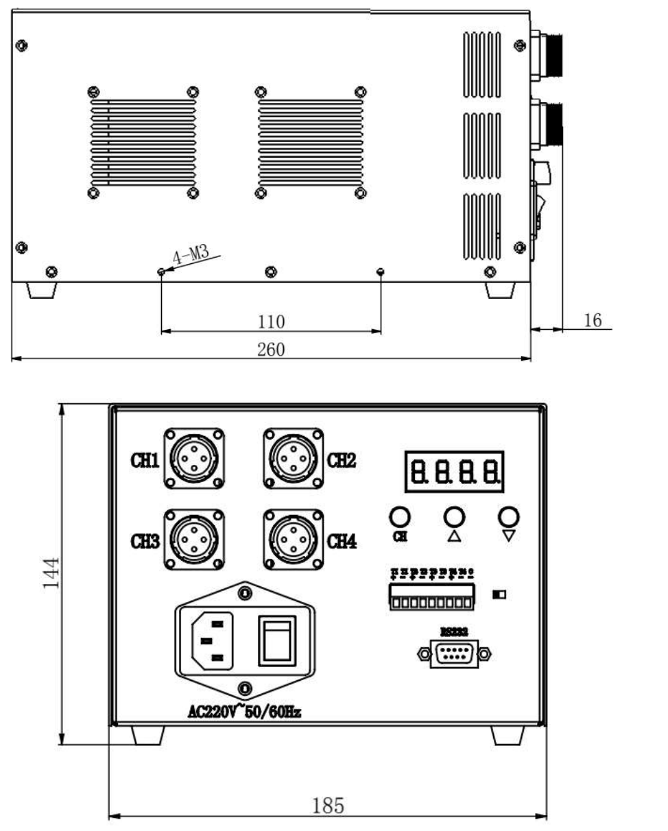 LS-CTL-0243 dimensions (mm)
