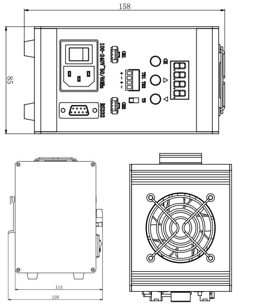 LS-CTL-0276 dimensions (mm)