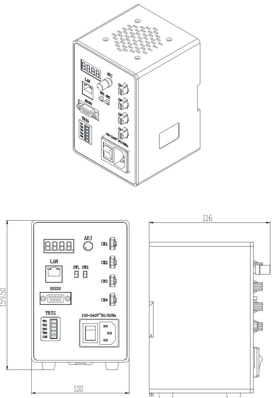 LS-CTL-0282 dimensions (mm)