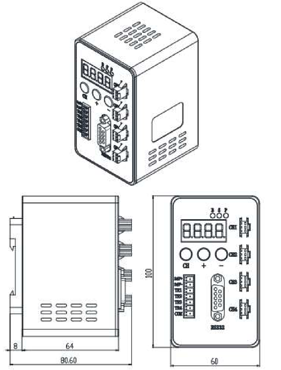 LS-CTL-0371 dimensions (mm)
