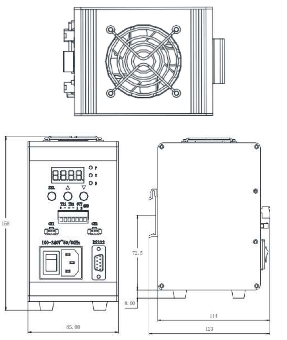 LS-CTL-0379 dimensions (mm)