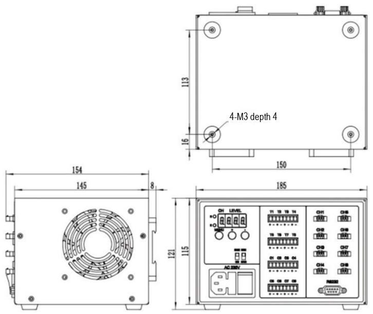 LS-CTL-0382 dimensions (mm)