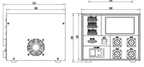 LS-CTL-0400 dimensions (mm)