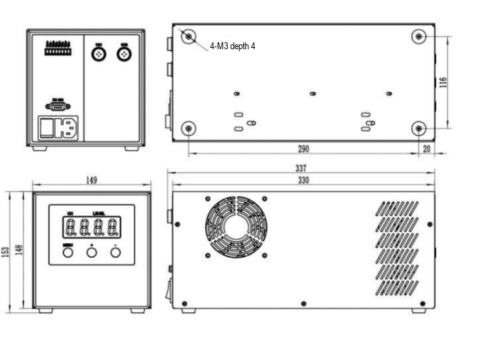 LS-CTL-0429 dimensions (mm)