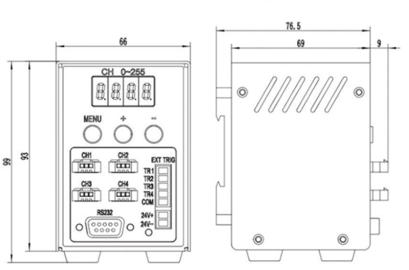 LS-CTL-0436 dimensions (mm)