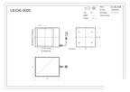 LS-CXL-0020 dimensions (mm)