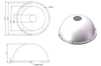 LS-DM2812 dimensions (mm)