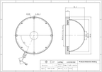 LS-DOM-0092 dimensions (mm)