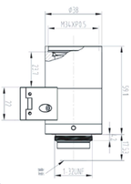 LS-FFL-1526 dimensions (mm)