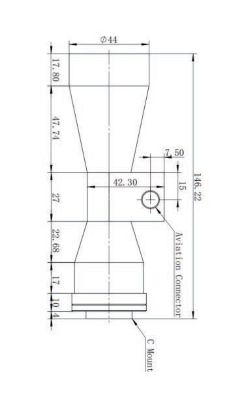 LS-FFL-1638 dimensions (mm)