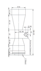 LS-FFL-1638 dimensions (mm)