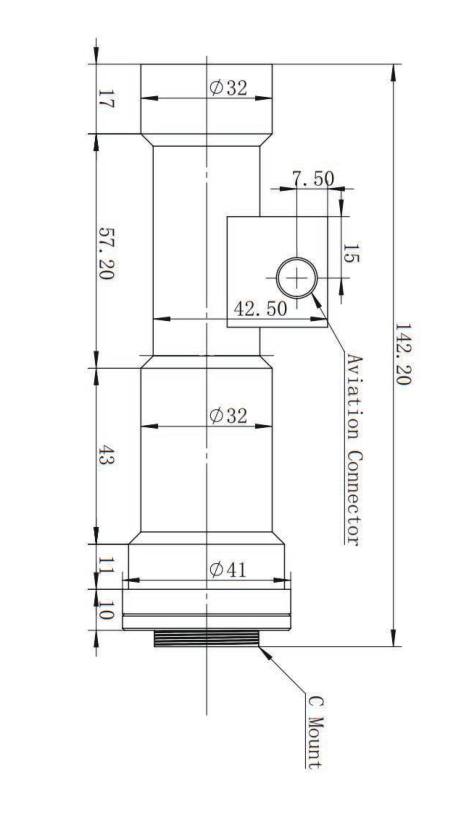 LS-FFL-1639 dimensions (mm)
