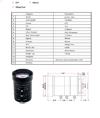 LS-FFL-1708 dimensions (mm)