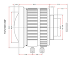 LS-FFL-1145 dimensions (mm)