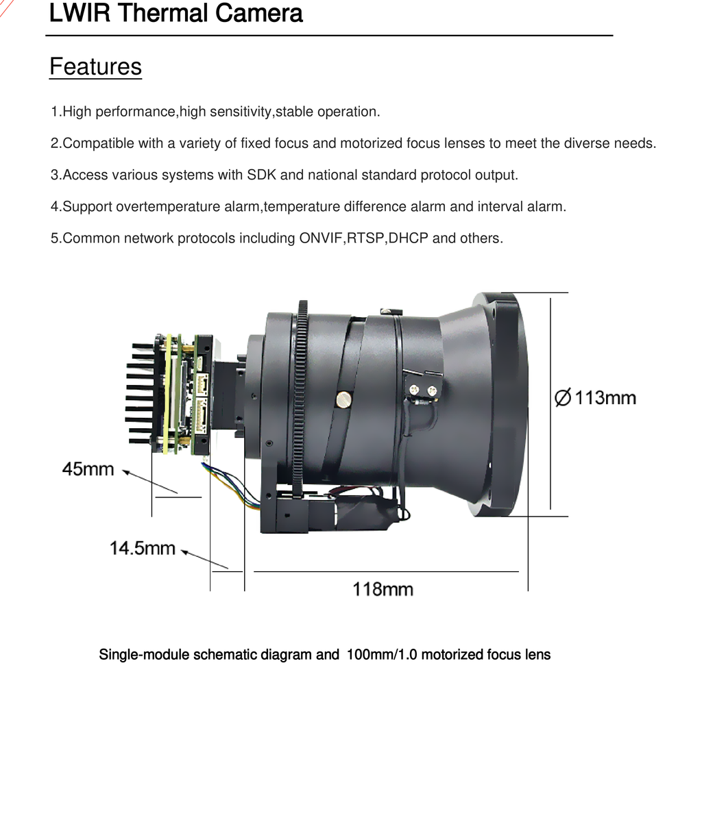 LS-IRC-0023 dimensions (mm)