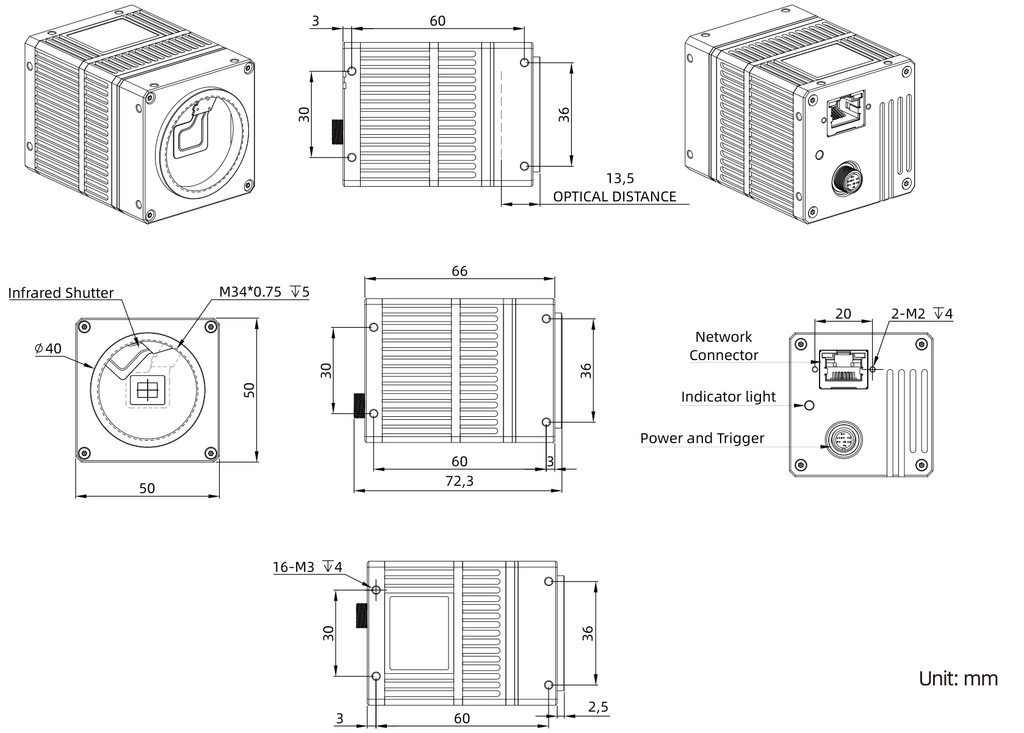 LS-IRC-0026 dimensions (mm)