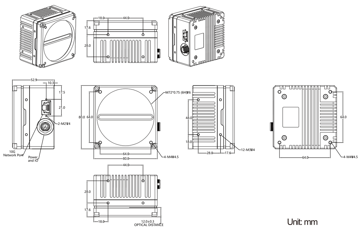 LS-LCM-0073 dimensions (mm)