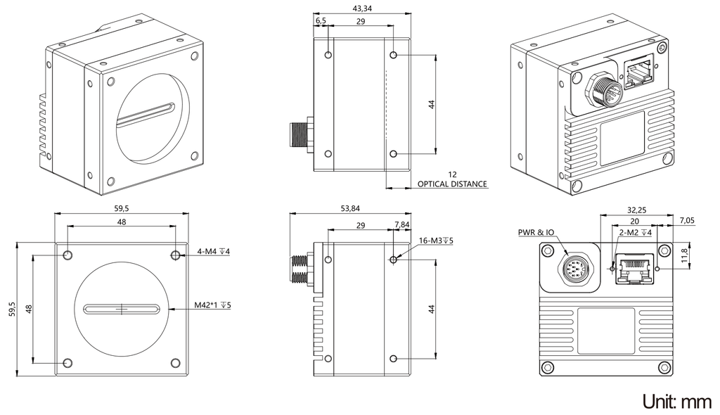 LS-LCM-0076 dimensions (mm)