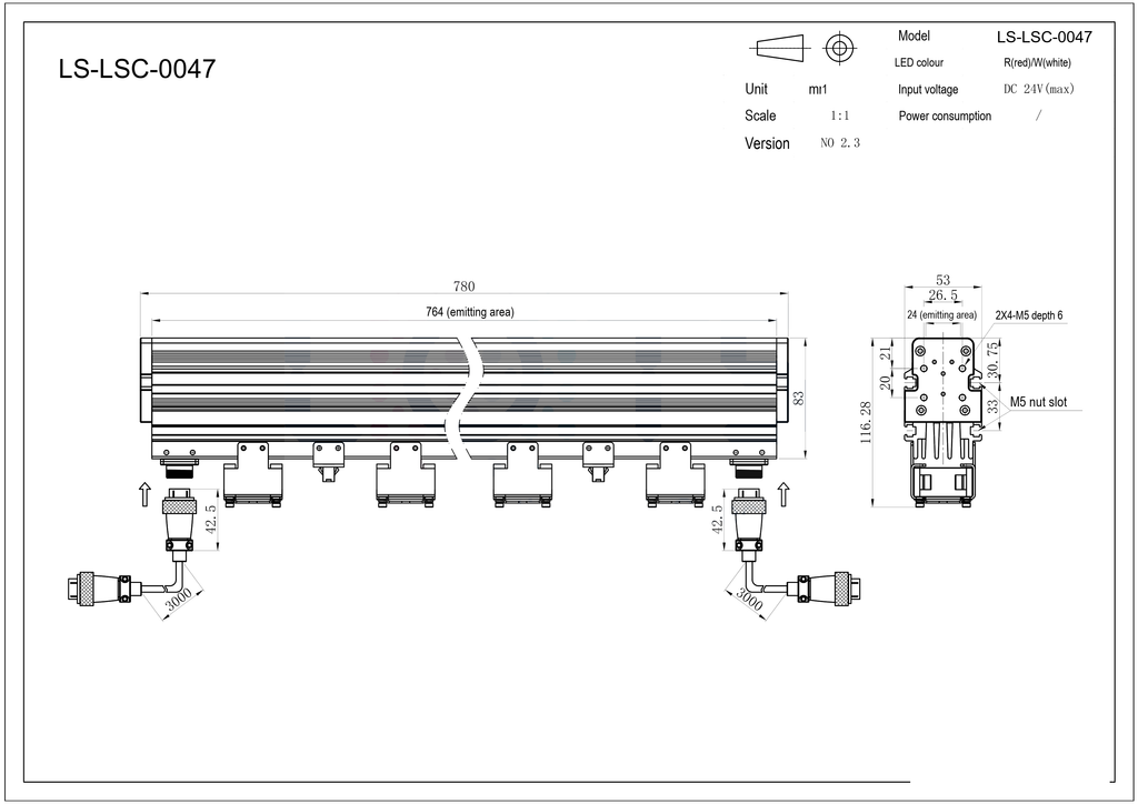 LS-LSC-0047 dimensions (mm)