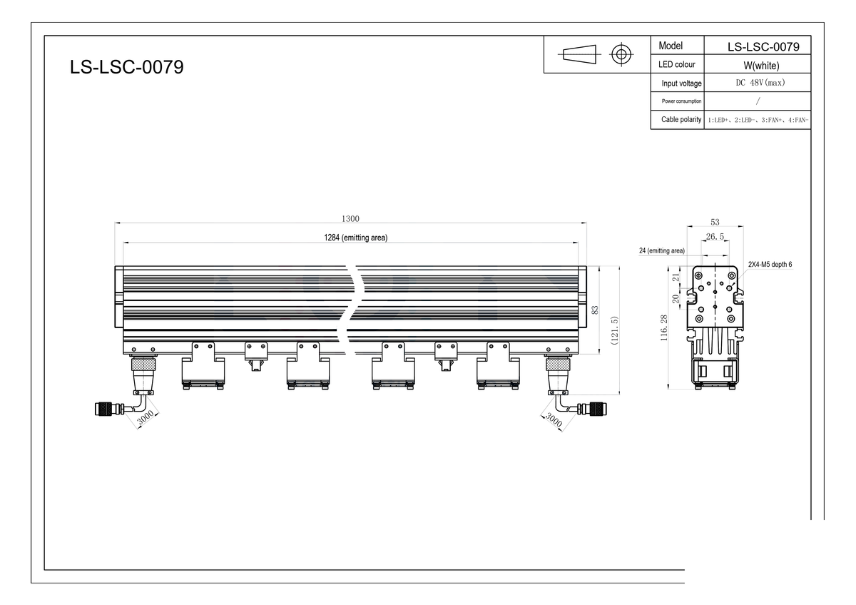 LS-LSC-0079 dimensions (mm)