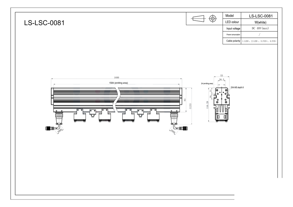 LS-LSC-0081 dimensions (mm)