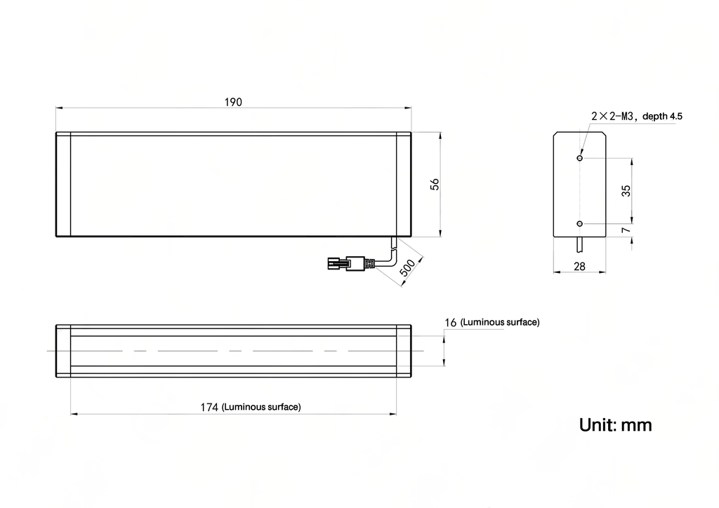 LS-LSC-0148 dimensions (mm)