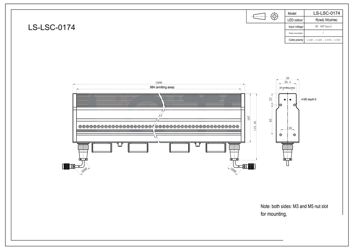 LS-LSC-0174 dimensions (mm)