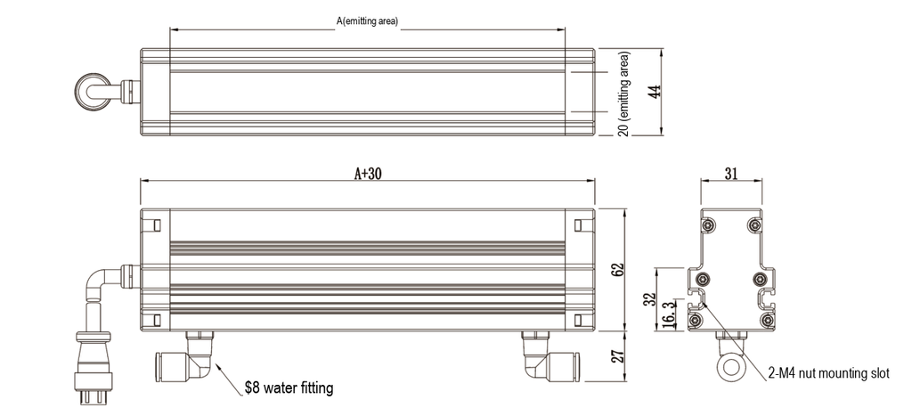 LS-LSC-0468 dimensions (mm)