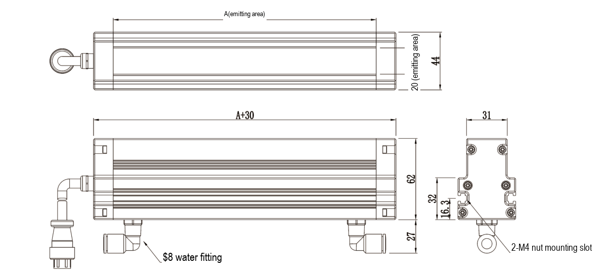 LS-LSC-0468 dimensions (mm)