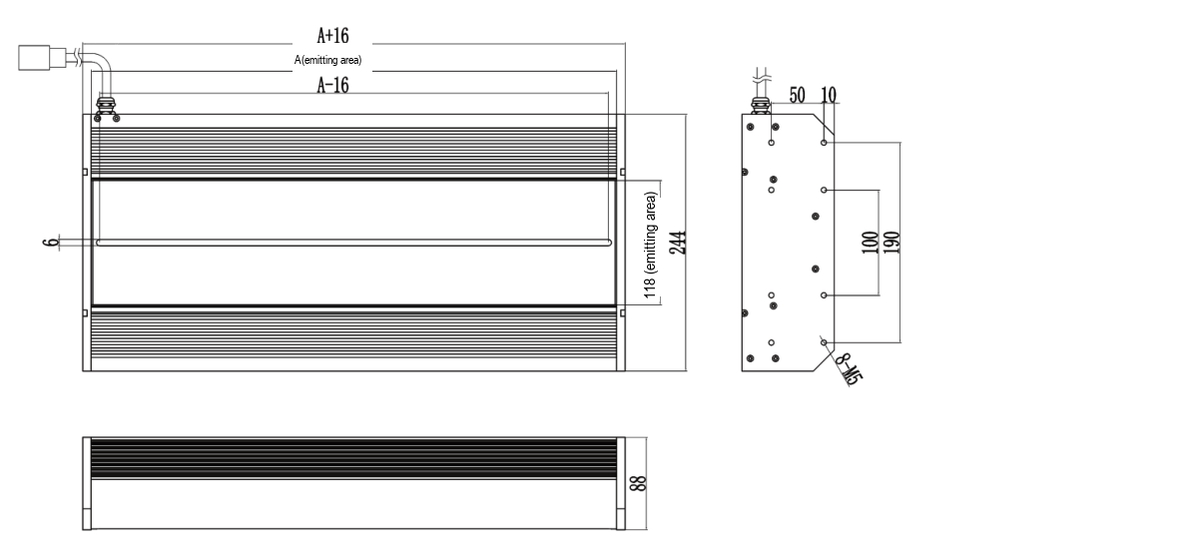 LS-LSC-0690 dimensions (mm)