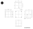 LS-LXR-0312 dimensions (mm)
