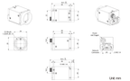 LS-MV-200GC-GE/M dimensions (mm)