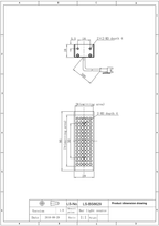 LS-BAR-0925 dimensions (mm)