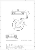 LS-RNG-0341 dimensions (mm)