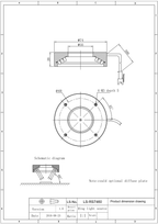 LS-RNG-0343 dimensions (mm)