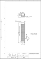 LS-BAR-1353 dimensions (mm)