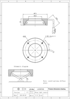 LS-RNG-0884 dimensions (mm)