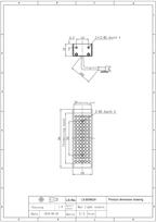 LS-BAR-1351 dimensions (mm)