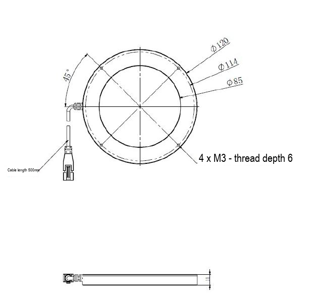 LS-RNG-0103 dimensions (mm)