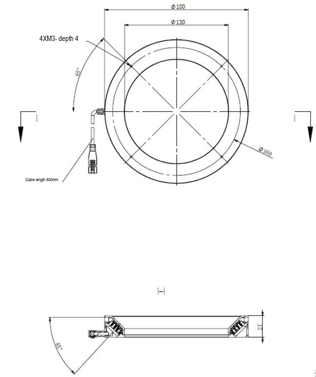 LS-RNG-0156 dimensions (mm)