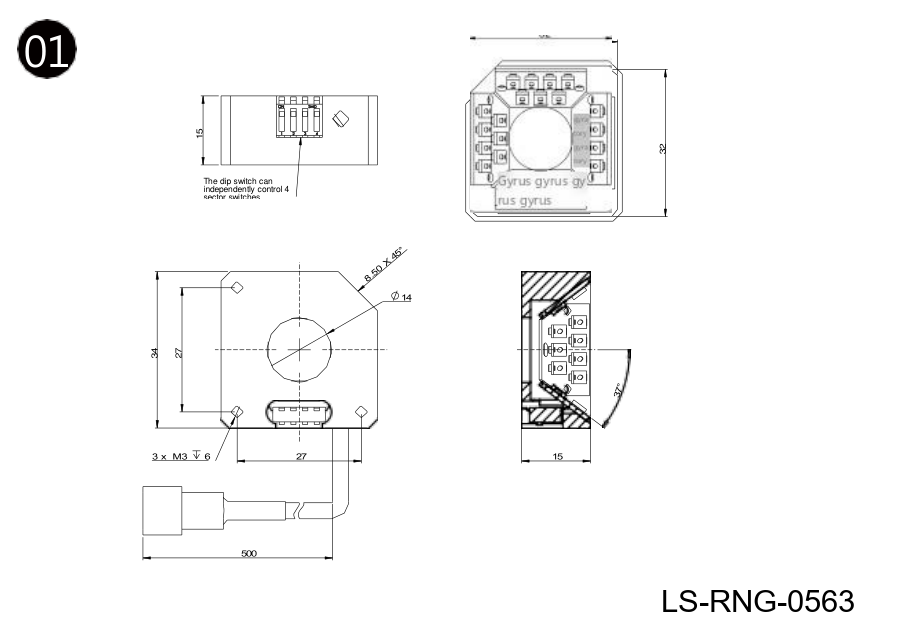 37 mm dia. non-standard ring lights (LS-RNG-0563)