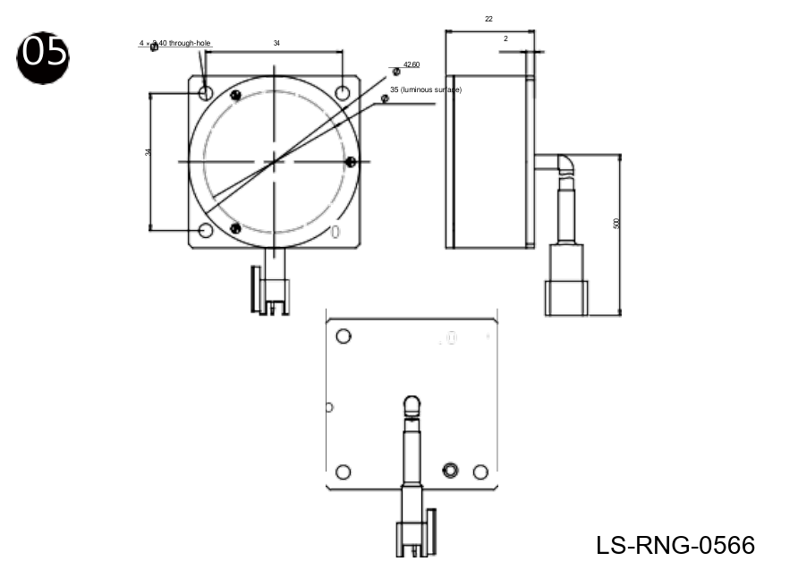 42.6 mm dia. non-standard ring lights (LS-RNG-0566)