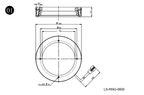 LS-RNG-0600 dimensions (mm)