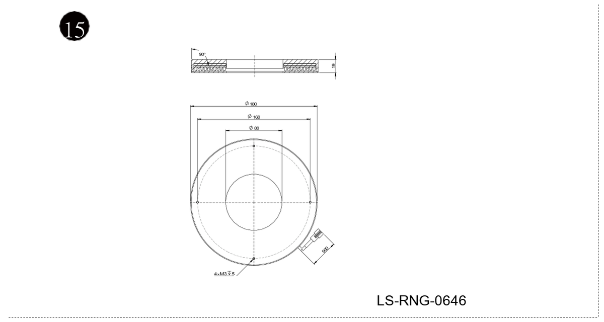 LS-RNG-0646 dimensions (mm)