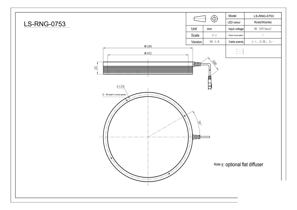 LS-RNG-0753 dimensions (mm)