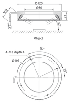LS-RNG-0809 dimensions (mm)