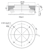 LS-RNG-0810 dimensions (mm)