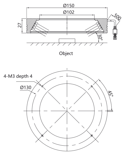 LS-RNG-0815 dimensions (mm)