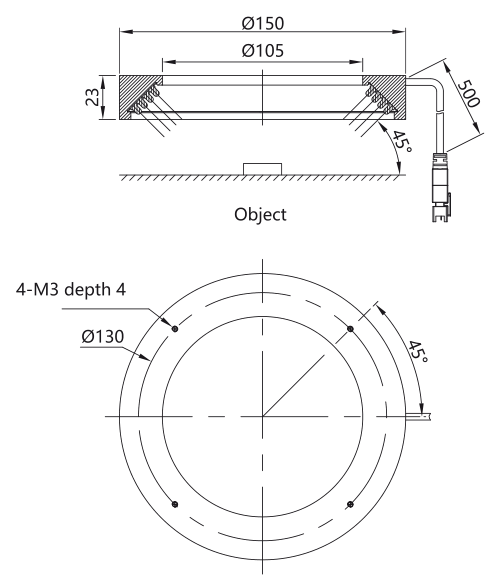 LS-RNG-0816 dimensions (mm)